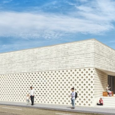 CONSTRUCTION D’UNE MEDIATHEQUE A PONT-DE-VAUX (01)